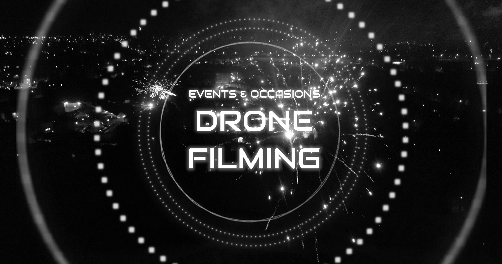 Events concerts weddings coverage aerial filming photography