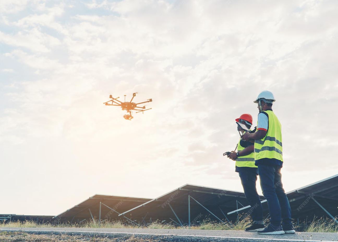 Close up drone imagery for accurate roof inspection quote in the Home Counties